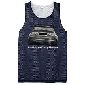 Ultimate Driving Machine Euro E46 M Three Mesh Reversible Basketball Jersey Tank