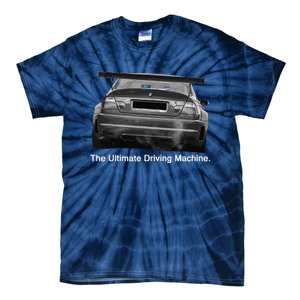 Ultimate Driving Machine Euro E46 M Three Tie-Dye T-Shirt