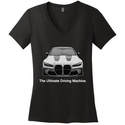 Ultimate Driving Machine Euro G Eighty M Three Women's V-Neck T-Shirt