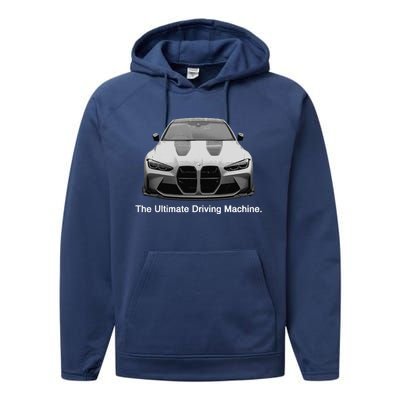 Ultimate Driving Machine Euro G Eighty M Three Performance Fleece Hoodie