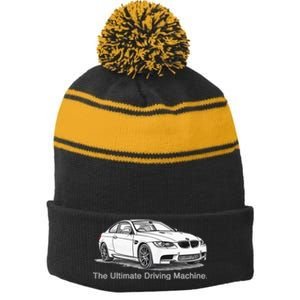 Ultimate Driving Machine Euro E92 Stripe Pom Pom Beanie