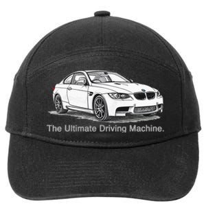 Ultimate Driving Machine Euro E92 7-Panel Snapback Hat