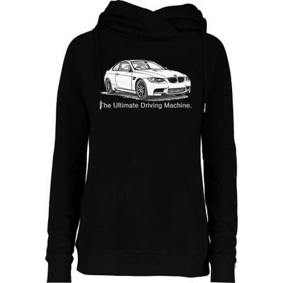 Ultimate Driving Machine Euro E92 Womens Funnel Neck Pullover Hood