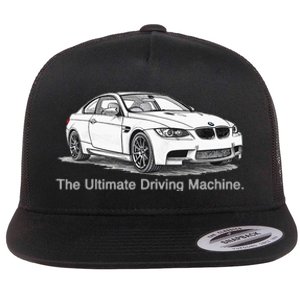 Ultimate Driving Machine Euro E92 Flat Bill Trucker Hat