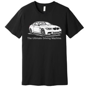 Ultimate Driving Machine Euro E92 Premium T-Shirt