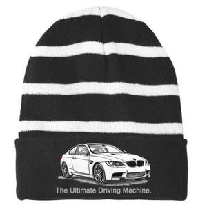 Ultimate Driving Machine Euro E92 Striped Beanie with Solid Band