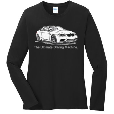 Ultimate Driving Machine Euro E92 Ladies Long Sleeve Shirt