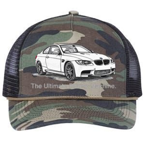 Ultimate Driving Machine Euro E92 Retro Rope Trucker Hat Cap