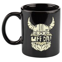Uff Da Norwegian Quote Scandinavian Helmet 11oz C Handle Ceramic Mug