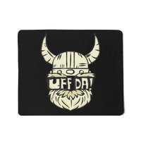 Uff Da Norwegian Quote Scandinavian Helmet Mousepad