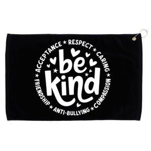 Unity Day No Bullying Orange Anti Bullying Teachers Grommeted Golf Towel