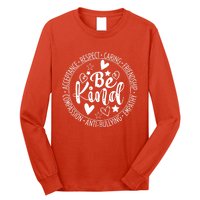 Unity Day No Bullying Orange Anti Bullying Teachers Long Sleeve Shirt