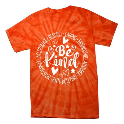 Unity Day No Bullying Orange Anti Bullying Teachers Tie-Dye T-Shirt