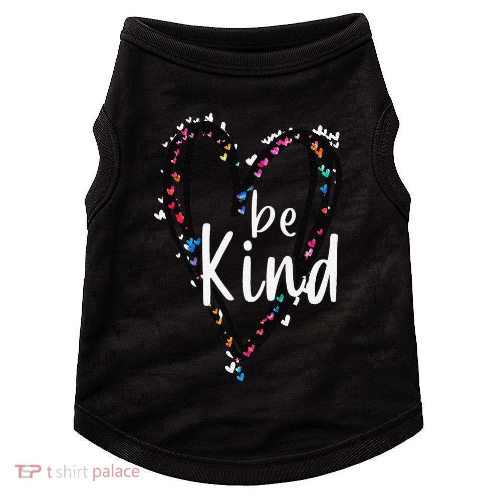 Unity Day Orange Heart Be Kind Anti Bullying Teacher Doggie Tank