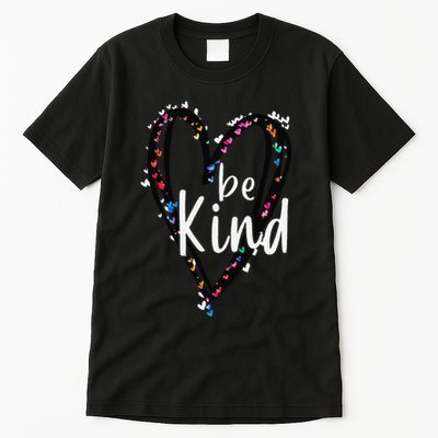 Unity Day Orange Heart Be Kind Anti Bullying Teacher Tall T-Shirt