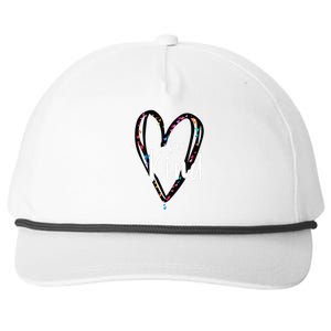 Unity Day Orange Heart Be Kind Anti Bullying Teacher Snapback Five-Panel Rope Hat