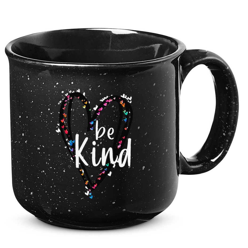 Unity Day Orange Heart Be Kind Anti Bullying Teacher 15oz Campfire Ceramic Mug