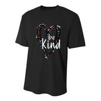 Unity Day Orange Heart Be Kind Anti Bullying Teacher Youth Performance Sprint T-Shirt