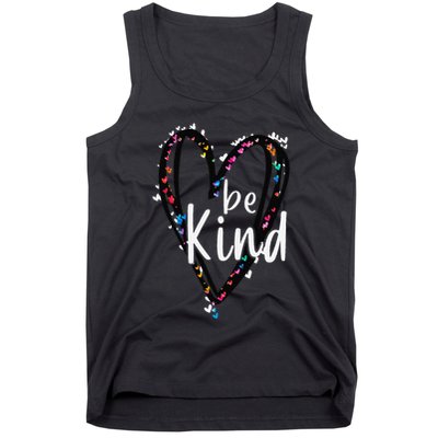Unity Day Orange Heart Be Kind Anti Bullying Teacher Tank Top