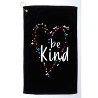 Unity Day Orange Heart Be Kind Anti Bullying Teacher Golf Towel