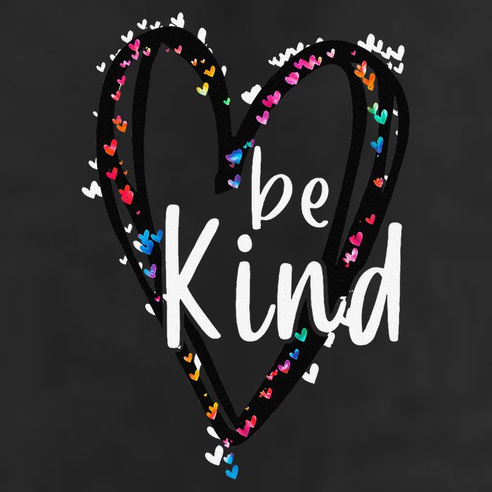 Unity Day Orange Heart Be Kind Anti Bullying Teacher Golf Towel