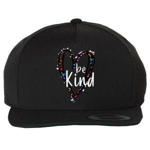 Unity Day Orange Heart Be Kind Anti Bullying Teacher Wool Snapback Cap