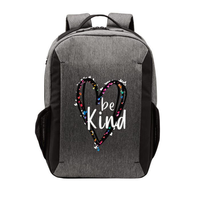 Unity Day Orange Heart Be Kind Anti Bullying Teacher Vector Backpack