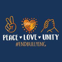 Unity Day Orange Peace Love Unity End Bullying Kindness 16 in Basic Backpack