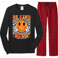 Unity Day Orange Anti Bullying Be Kind Bruh Kindness Long Sleeve Pajama Set