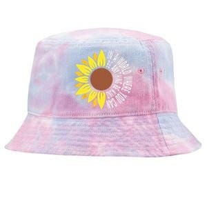 Unity Day Orange Anti Bullying Be Kind Tie-Dyed Bucket Hat