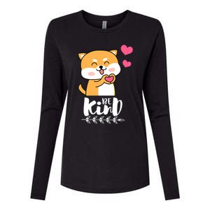 Unity Day Orange Dog Be Kind Anti Bullying Gift And Be Kind Womens Cotton Relaxed Long Sleeve T-Shirt