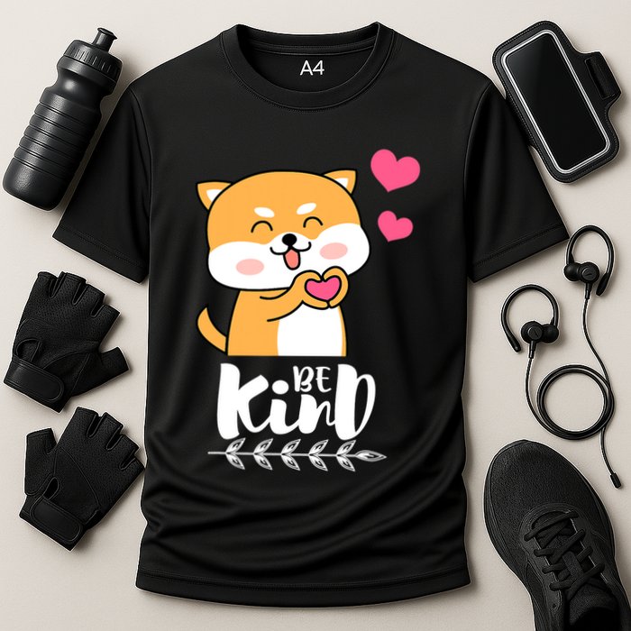 Unity Day Orange Dog Be Kind Anti Bullying Gift And Be Kind Cooling Performance Crew T-Shirt