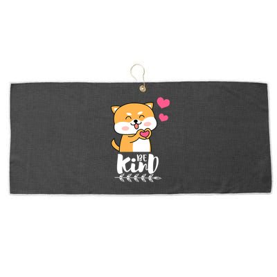 Unity Day Orange Dog Be Kind Anti Bullying Gift And Be Kind Large Microfiber Waffle Golf Towel