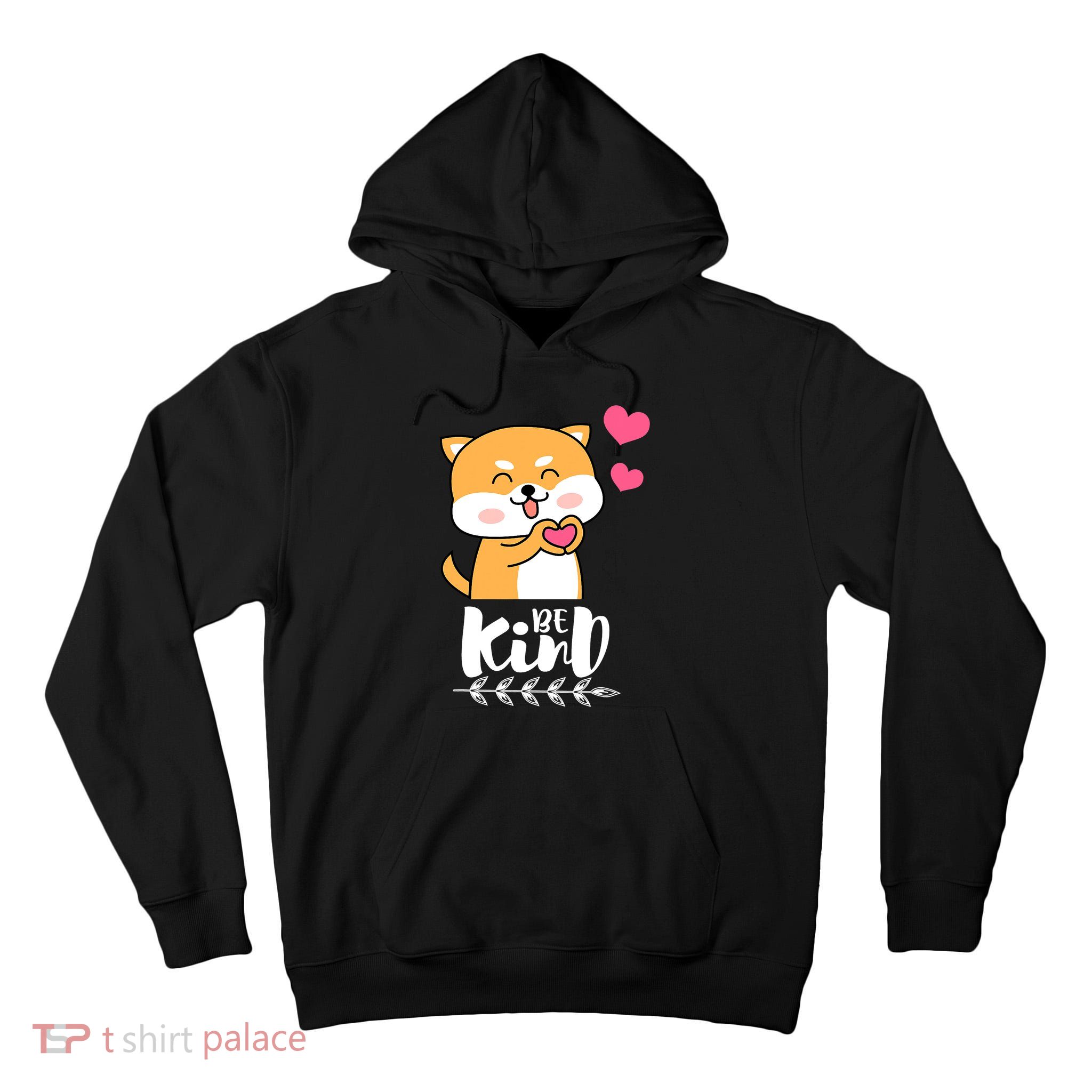 Unity Day Orange Dog Be Kind Anti Bullying Gift And Be Kind Tall Hoodie