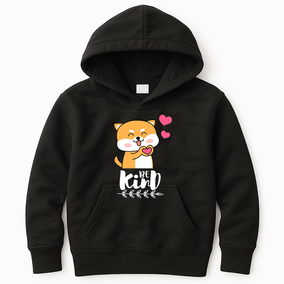 Unity Day Orange Dog Be Kind Anti Bullying Gift And Be Kind Kids Hoodie