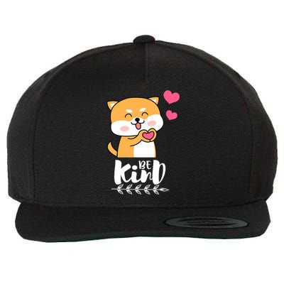 Unity Day Orange Dog Be Kind Anti Bullying Gift And Be Kind Wool Snapback Cap