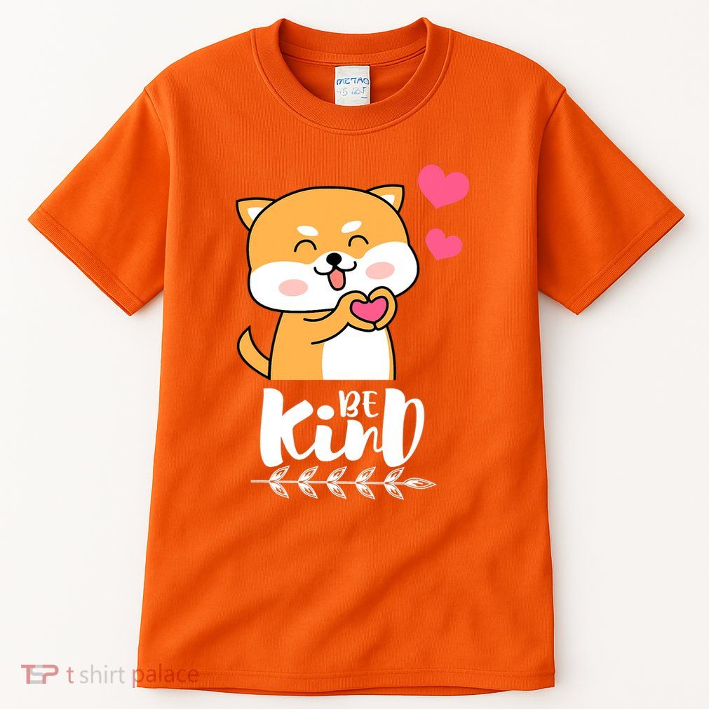 Unity Day Orange Dog Be Kind Anti Bullying Gift And Be Kind Tall T-Shirt
