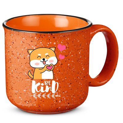 Unity Day Orange Dog Be Kind Anti Bullying Gift And Be Kind 15oz Campfire Ceramic Mug
