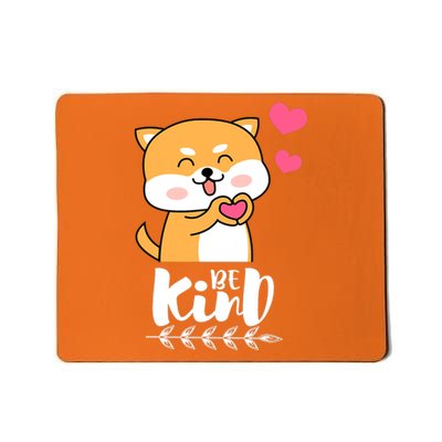 Unity Day Orange Dog Be Kind Anti Bullying Gift And Be Kind Mousepad