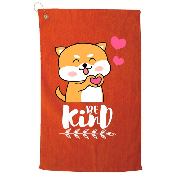 Unity Day Orange Dog Be Kind Anti Bullying Gift And Be Kind Platinum Collection Golf Towel