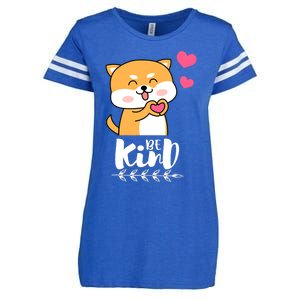 Unity Day Orange Dog Be Kind Anti Bullying Gift And Be Kind Enza Ladies Jersey Football T-Shirt