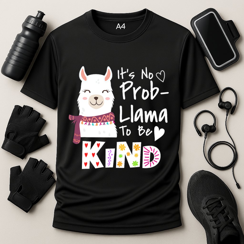 Unity Day Orange No Prob Llama Be Kind Anti Bullying Performance Shirt