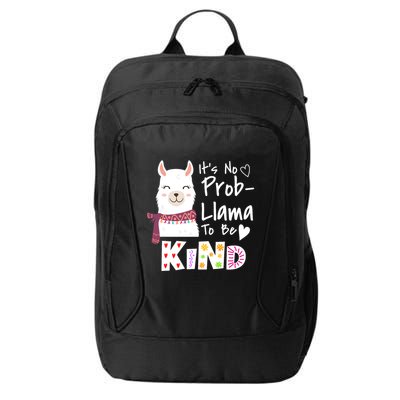 Unity Day Orange No Prob Llama Be Kind Anti Bullying City Backpack