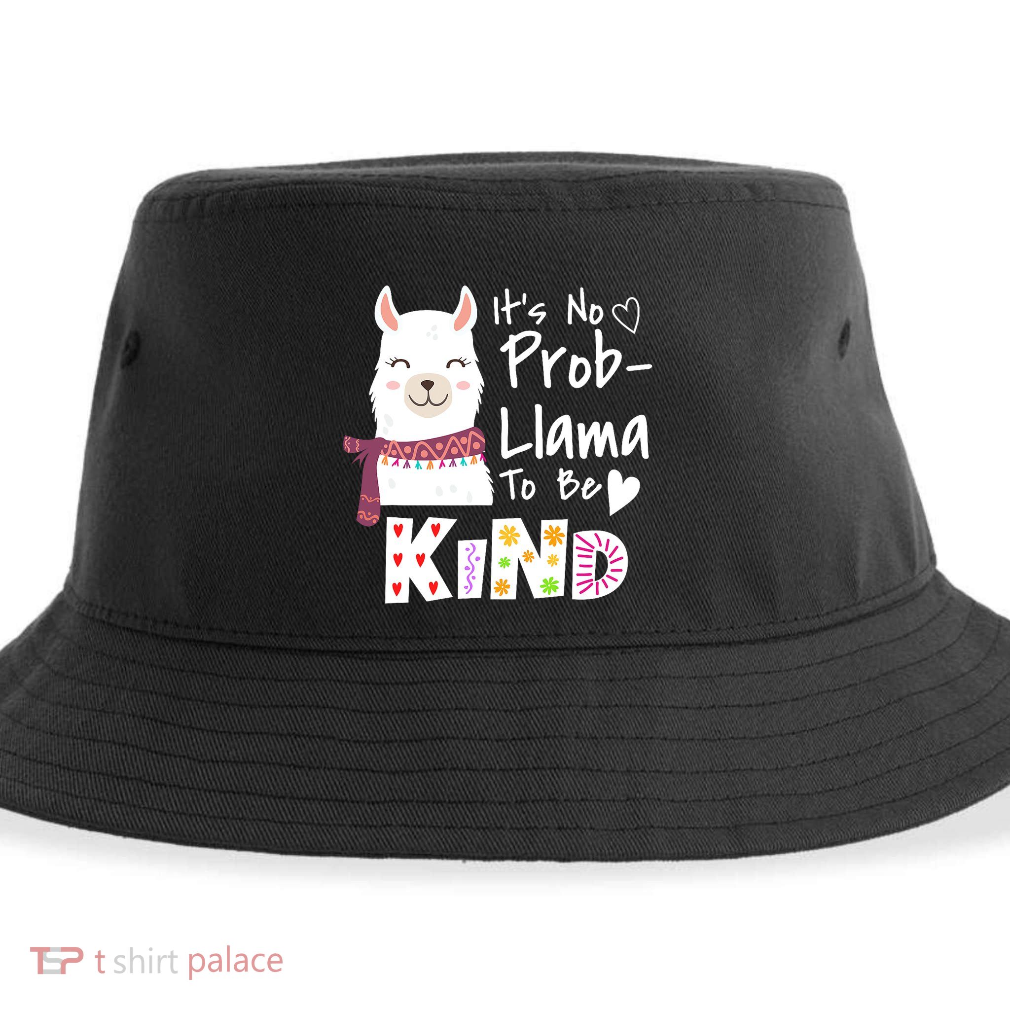Unity Day Orange No Prob Llama Be Kind Anti Bullying Sustainable Bucket Hat