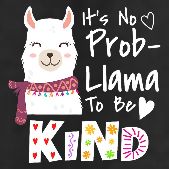 Unity Day Orange No Prob Llama Be Kind Anti Bullying Large Microfiber Waffle Golf Towel