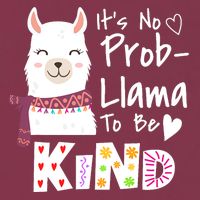 Unity Day Orange No Prob Llama Be Kind Anti Bullying 16oz Travel Tumbler