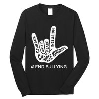 Unity Day Orange Anti Bullying Peace Love Sign Language Long Sleeve Shirt