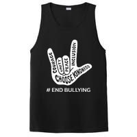 Unity Day Orange Anti Bullying Peace Love Sign Language PosiCharge Competitor Tank