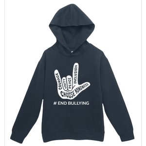 Unity Day Orange Anti Bullying Peace Love Sign Language Urban Pullover Hoodie