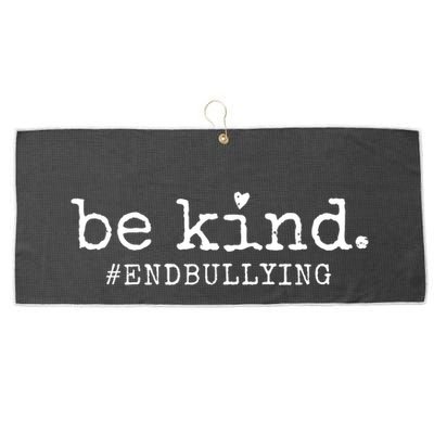 Unity Day Orange Be Kind Anti Bullying Large Microfiber Waffle Golf Towel